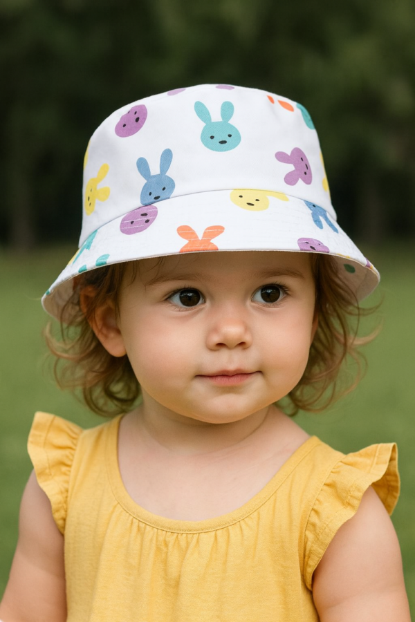 Happy Bunny Bucket Hat