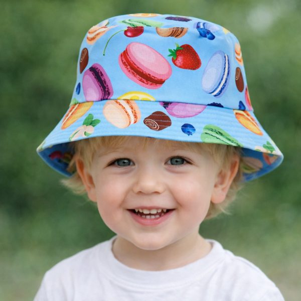 Macaron Magic Bucket Hat – Sky Blue