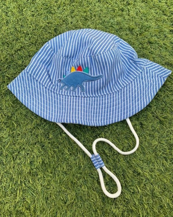 Dino Stripe Bucket Hat