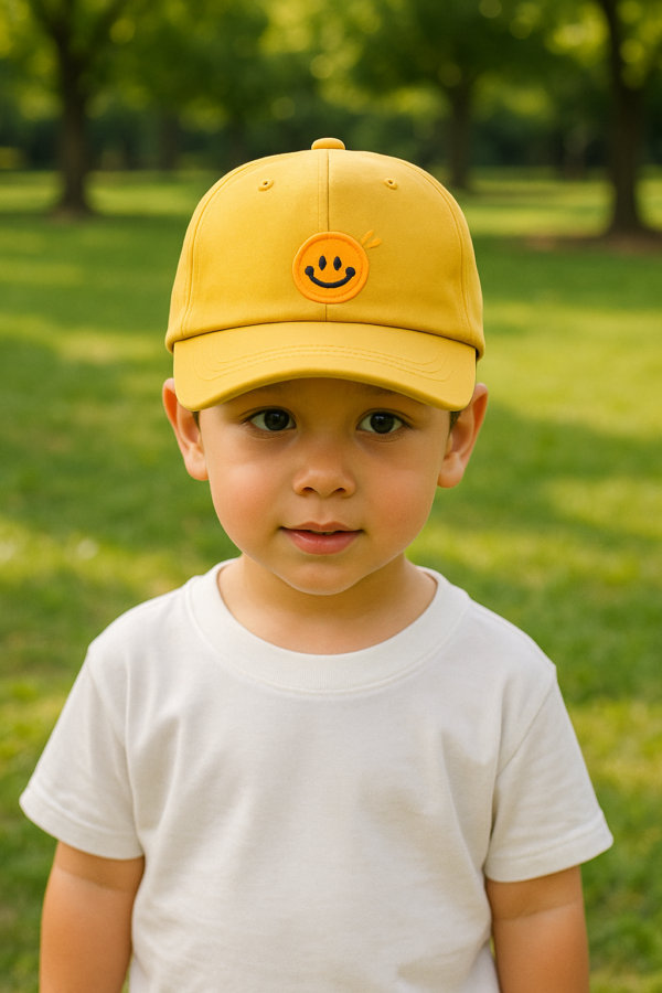 Smiley Cap – Yellow