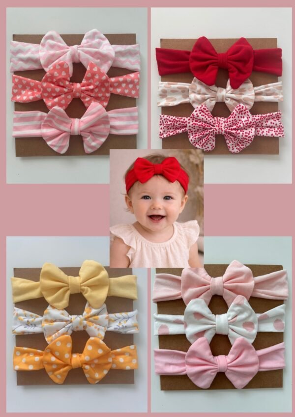 Bow Headband Set