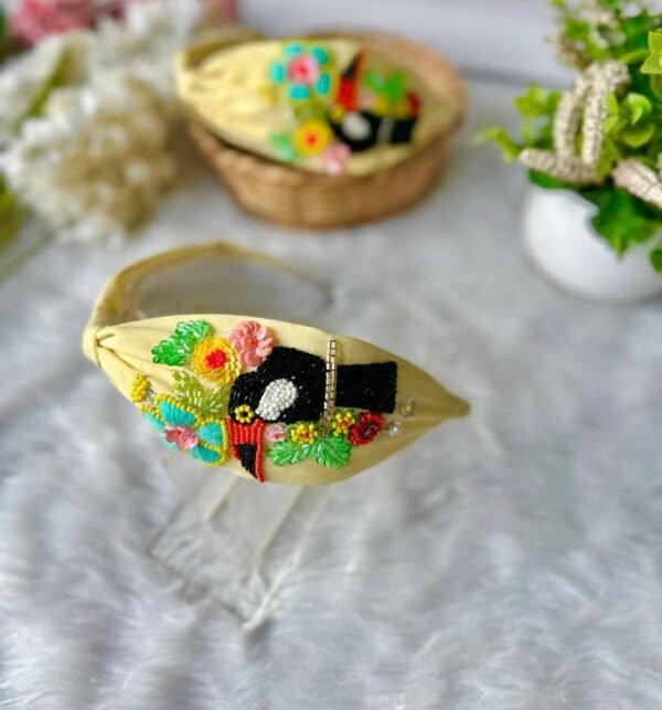 Yellow Toucan Headband