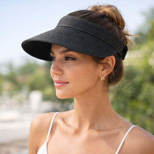 Sun Loop Visor – Black