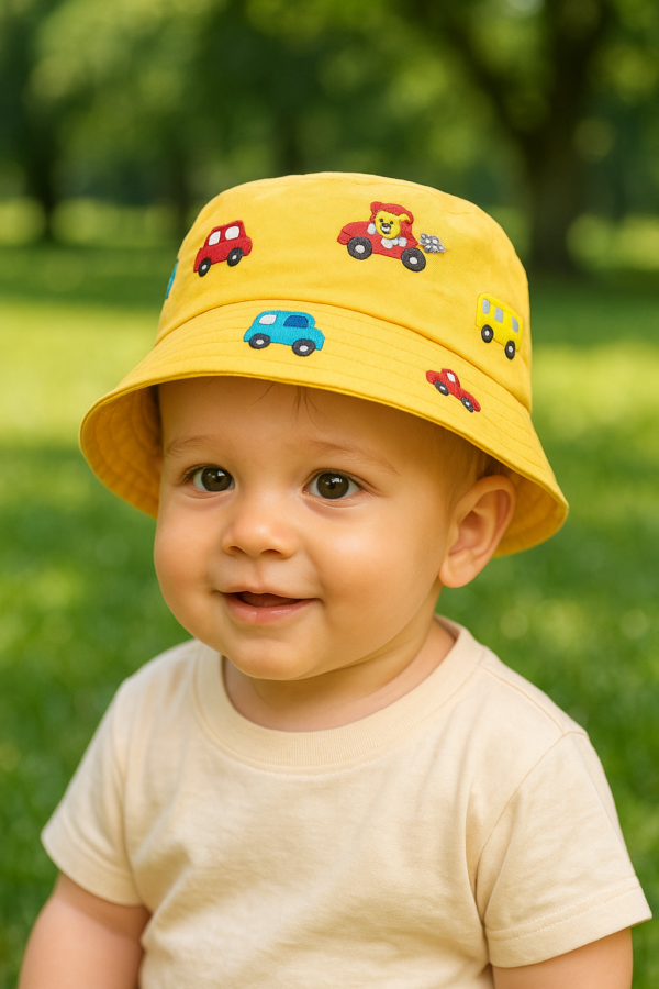 Cars Bucket Hat – Yellow Bucket Hat