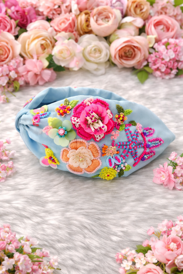 Candy Floral Handmade Headband