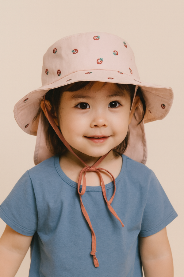Neck Cover Hat – Pink