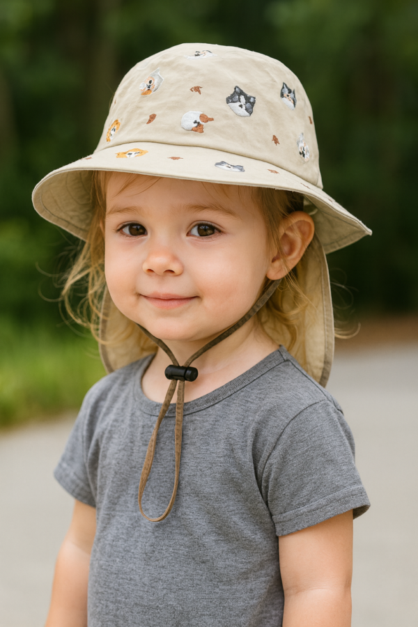 Neck Cover Hat – Silver