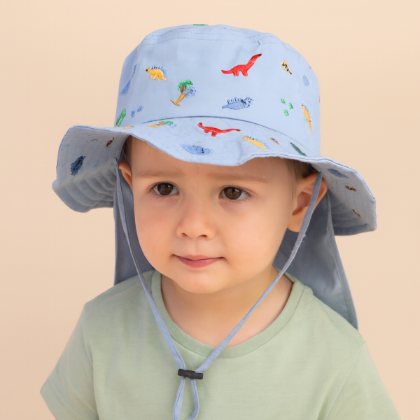 Neck Cover Hat – Sky Blue
