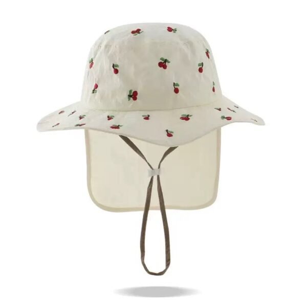 Neck Cover Hat- White
