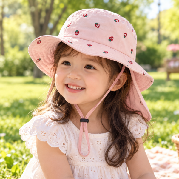 Neck Cover Hat – Pink
