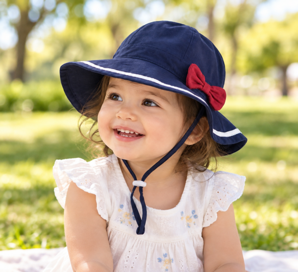 Baby Bow Bucket Hat