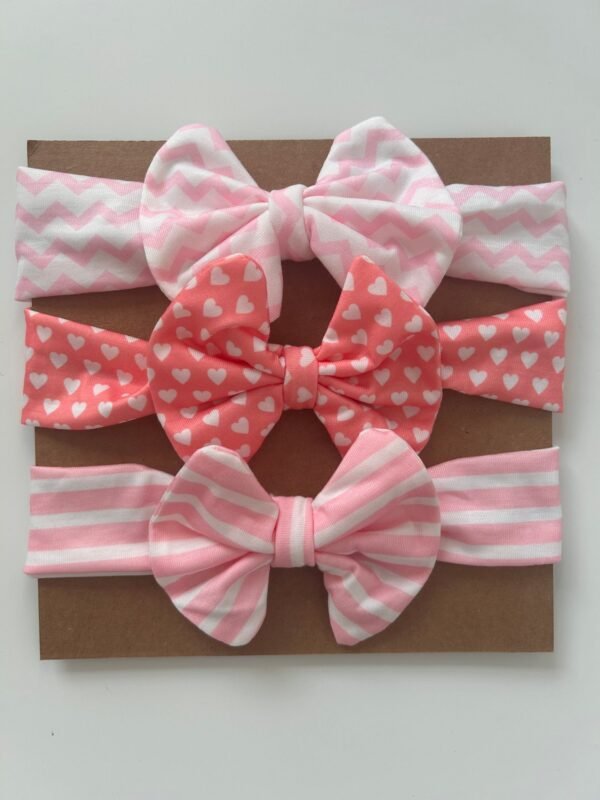 Bow Headband – Light Pink