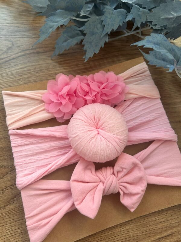 Blush and Bloom Headband – Pink