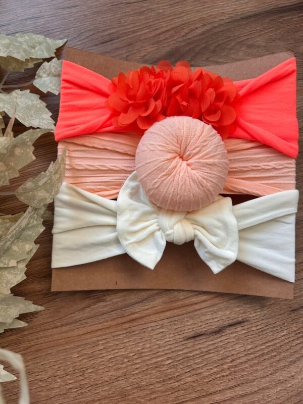 Blush and Bloom Headband – Orange