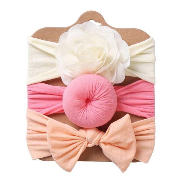 Assorted Baby Headband – White