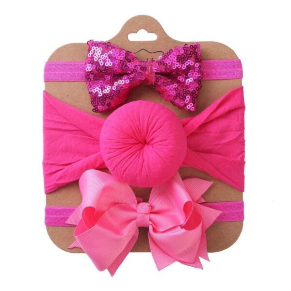 Shimmer Baby Headband – Fuchsia
