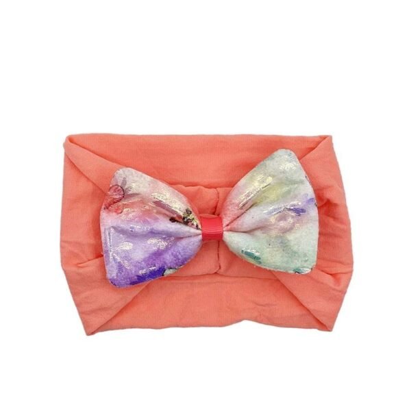Baby Butterfly Headband – Peach