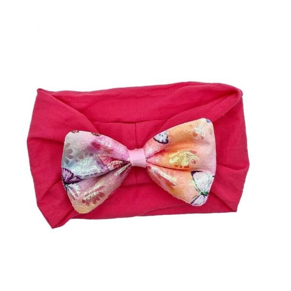 Baby Butterfly Headband – Red