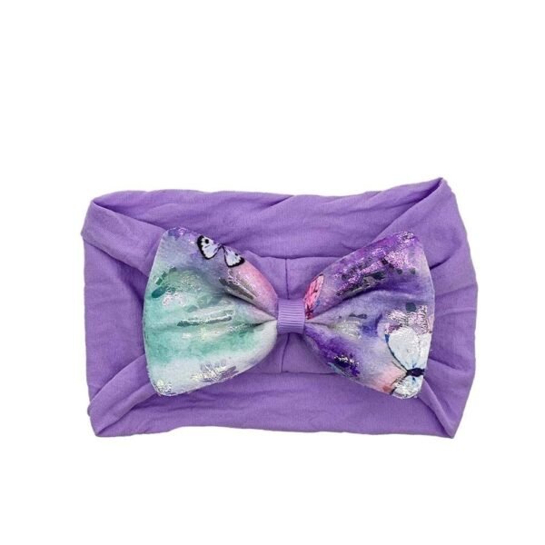 Baby Butterfly Headband – Purple